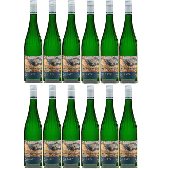 Schloss Vollrads Volratz trocken Weißwein Bio Riesling Deutschland (12 x 0,75l) - Versanel - 