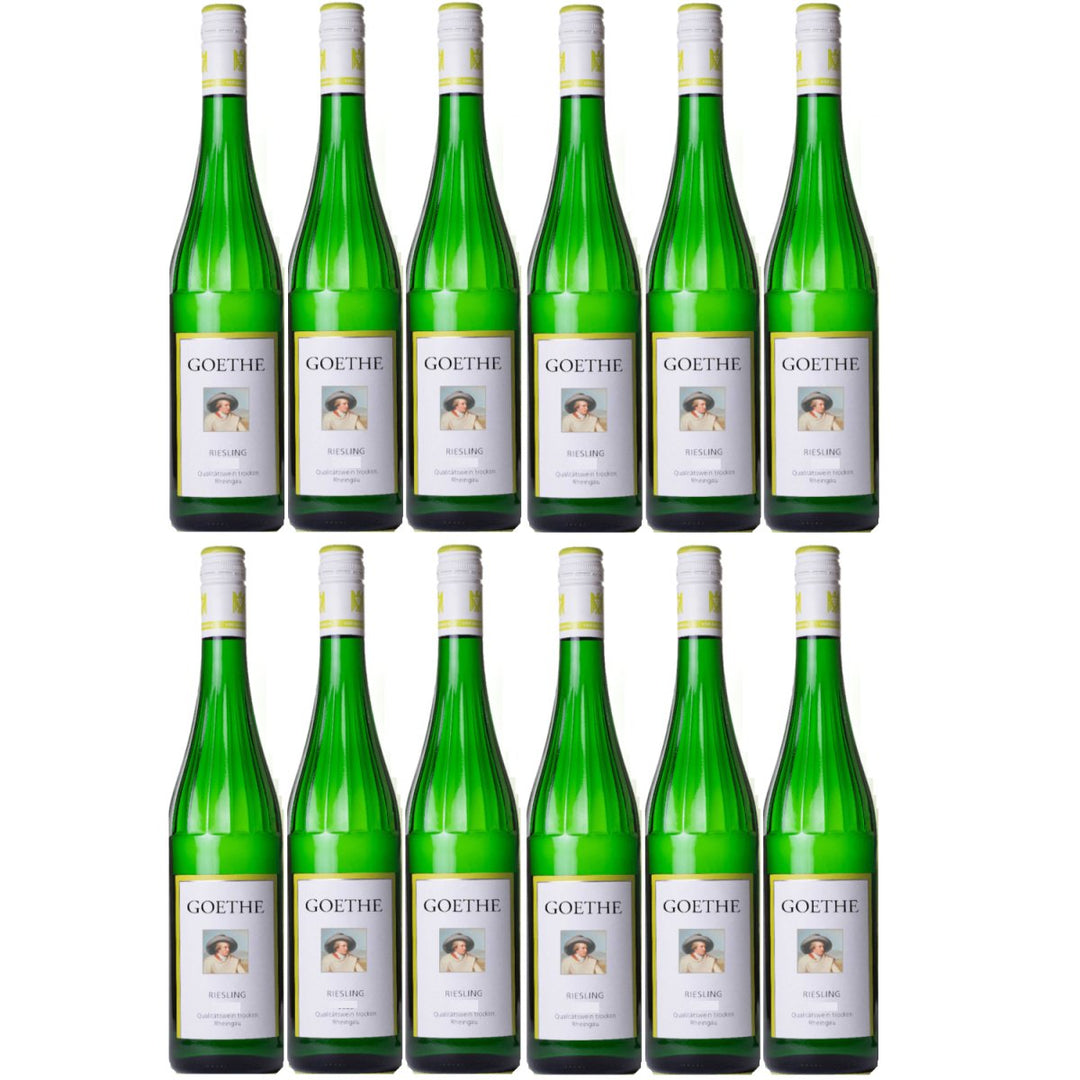 Schloss Vollrads Wgt. "Goethe" Riesling VDP. GUTSWEIN trocken Weißwein BIO Deutschland (12 x 0,75l) - Versanel - 