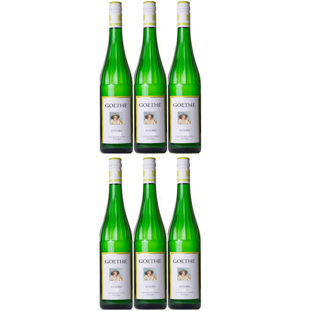 Schloss Vollrads Wgt. "Goethe" Riesling VDP. GUTSWEIN trocken Weißwein BIO Deutschland (6 x 0,75l) - Versanel - 
