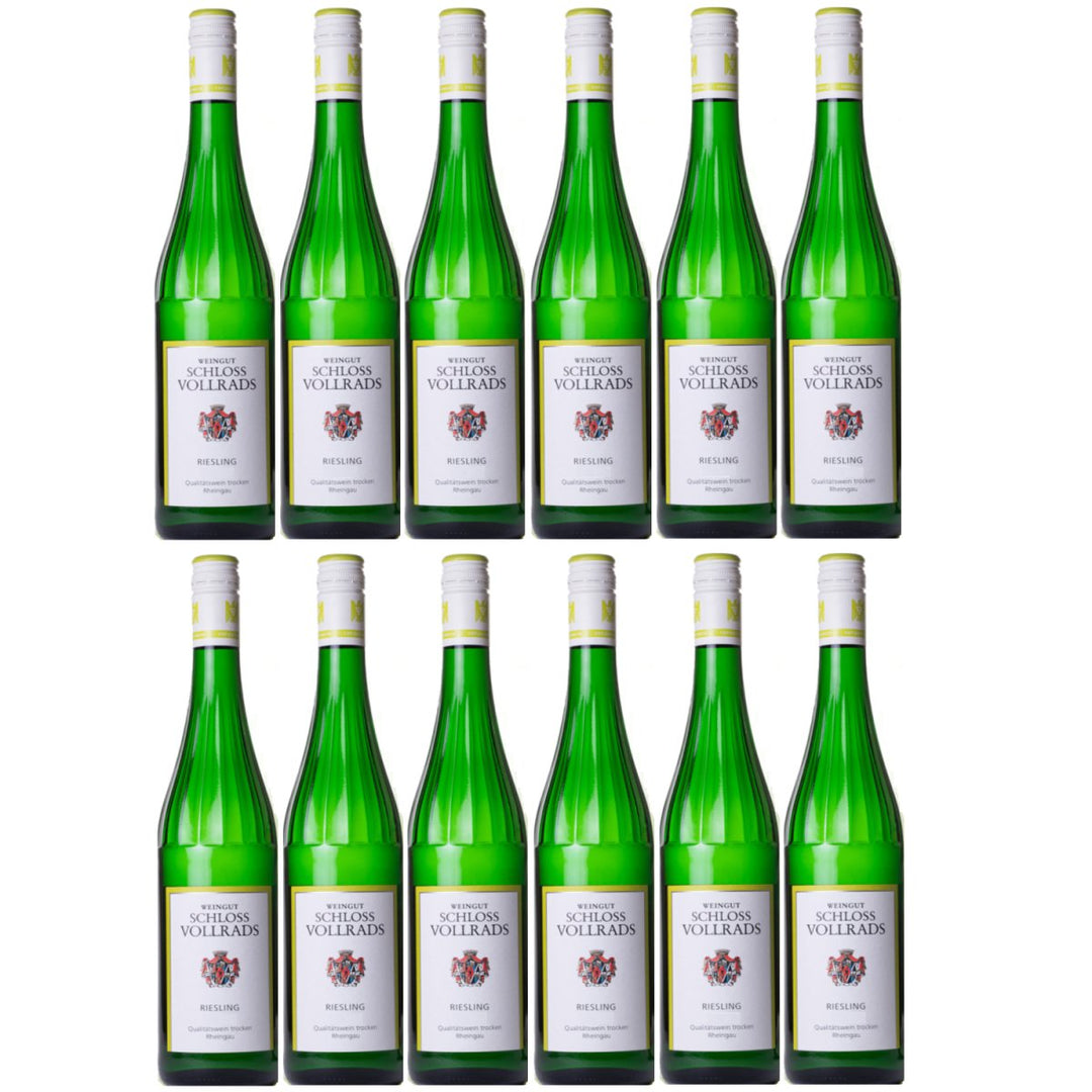 Schloss Vollrads Wgt. Rieslind trocken VDP. GUTSWEIN trocken Weißwein Bio Deutschland (12 x 0,75l) - Versanel - 