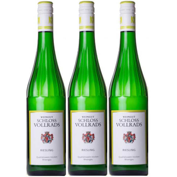 Schloss Vollrads Wgt. Rieslind trocken VDP. GUTSWEIN trocken Weißwein Bio Deutschland (3 x 0,75l) - Versanel - 