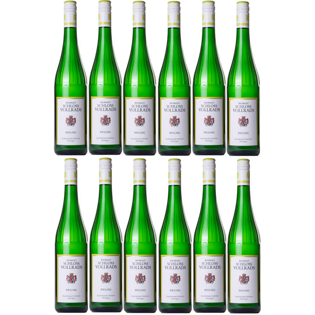 Schloss Vollrads Wgt. Riesling feinherb VDP. GUTSWEIN Weißwein Bio Deutschland (12 x 0,75l) - Versanel - 