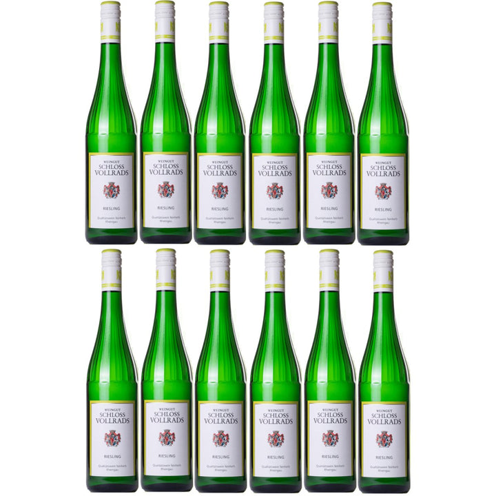 Schloss Vollrads Wgt. Riesling feinherb VDP. GUTSWEIN Weißwein Bio Deutschland (12 x 0,75l) - Versanel - 