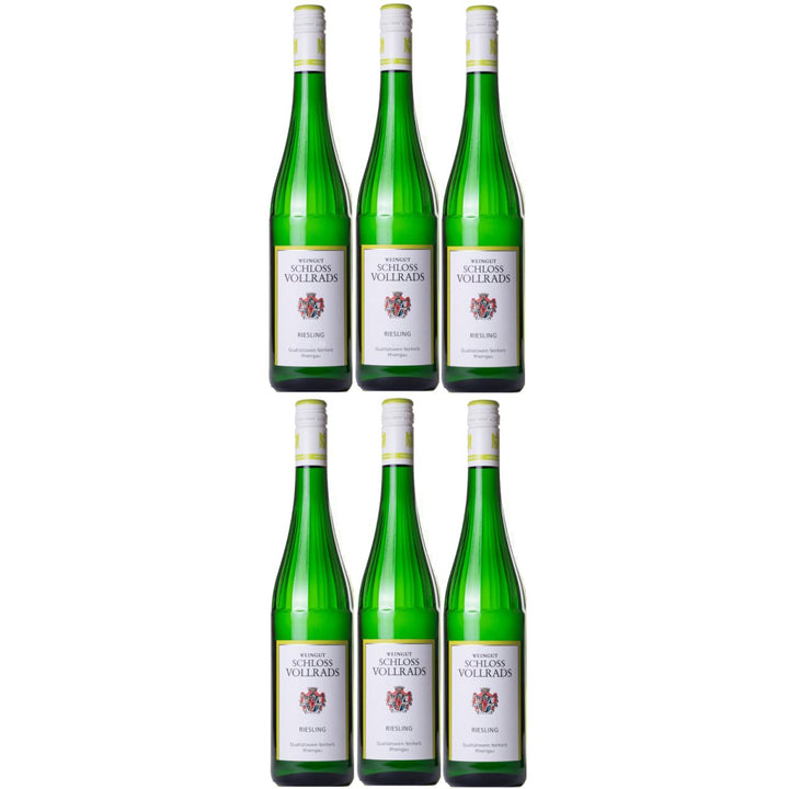 Schloss Vollrads Wgt. Riesling feinherb VDP. GUTSWEIN Weißwein Bio Deutschland (6 x 0,75l) - Versanel - 