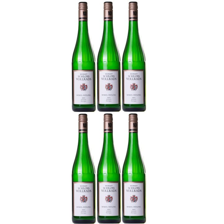 Schloss Vollrads Winkel Riesling Kabinett fruchtig - süß VDP. ORTSWEIN fruchtig - süß Weißwein Bio Deutschland (6 x 0,75l) - Versanel - 