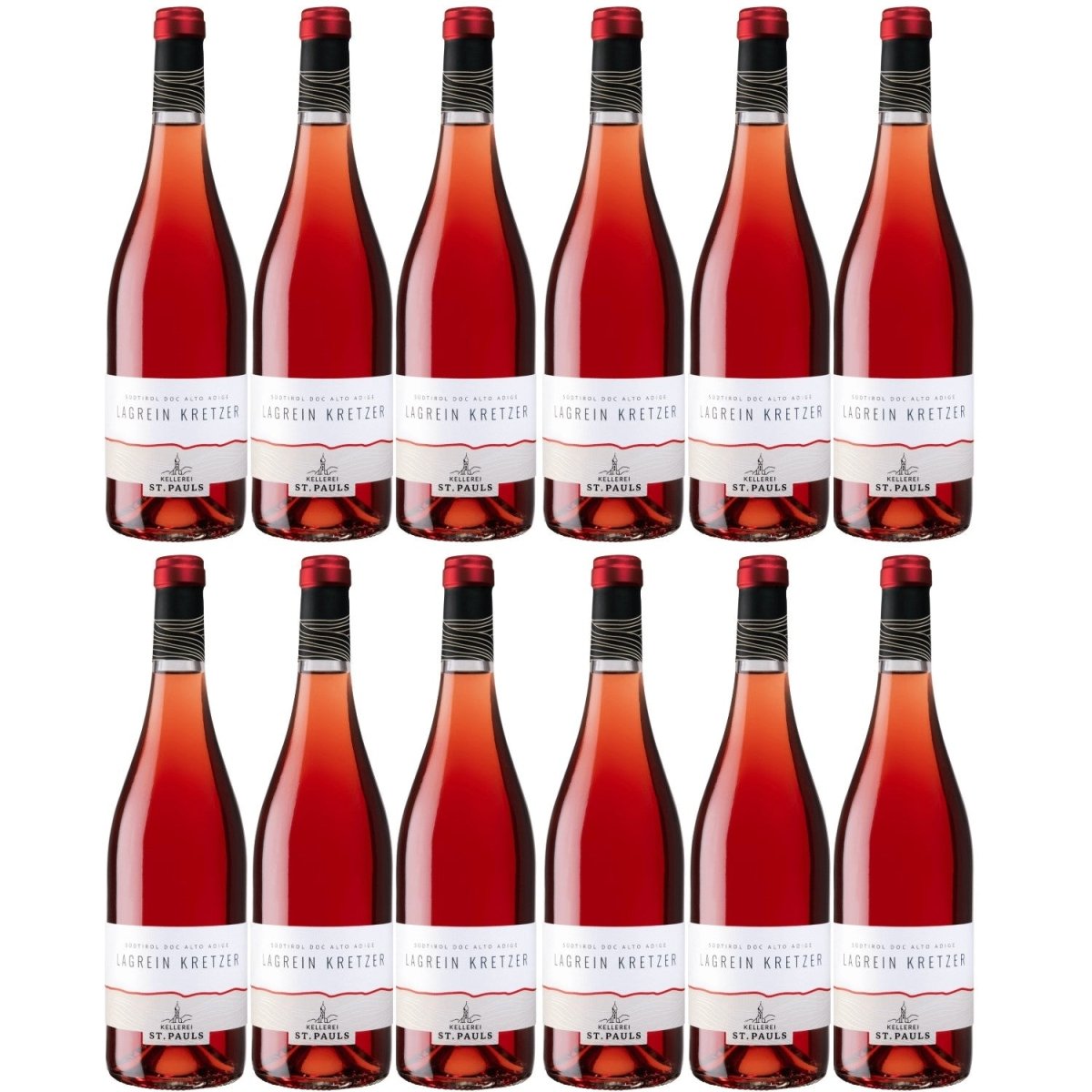 St. Pauls Lagrein Rosé Alto Adige DOC Südtiroler Roséwein Wein trocken (12 x 0.75l) - Versanel - 