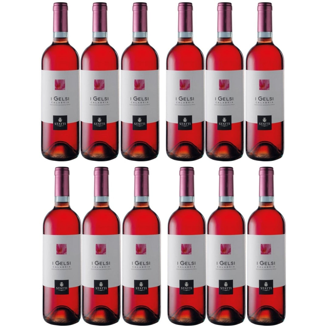 Statti I Gelsi Rosé IGT Calabria Roséwein Wein Trocken Italien (12 x 0,75l) - Versanel - 