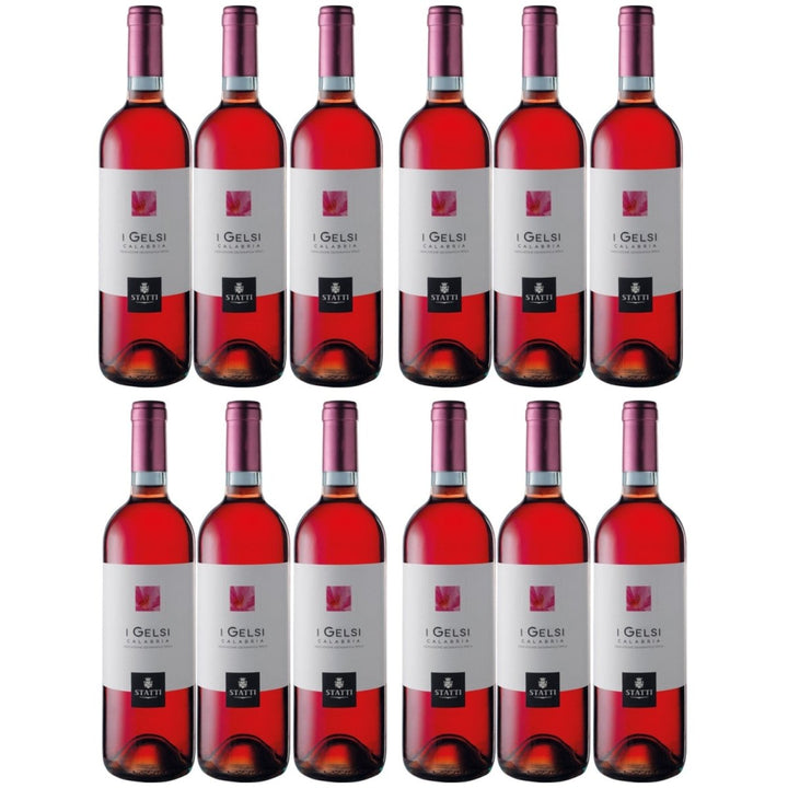 Statti I Gelsi Rosé IGT Calabria Roséwein Wein Trocken Italien (12 x 0,75l) - Versanel - 