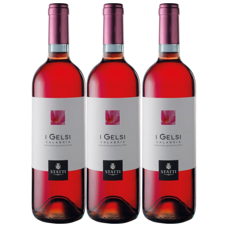 Statti I Gelsi Rosé IGT Calabria Roséwein Wein Trocken Italien (3 x 0,75l) - Versanel - 
