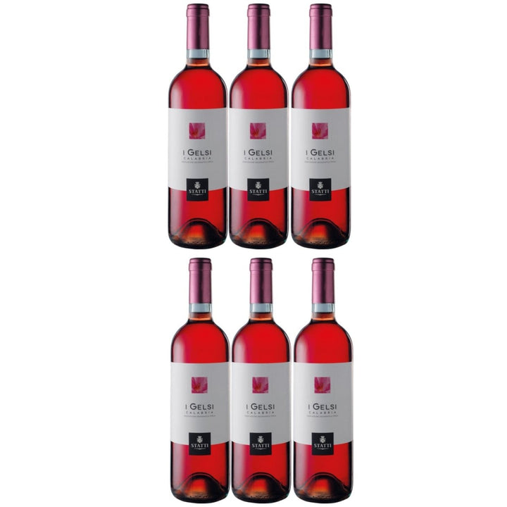 Statti I Gelsi Rosé IGT Calabria Roséwein Wein Trocken Italien (6 x 0,75l) - Versanel - 