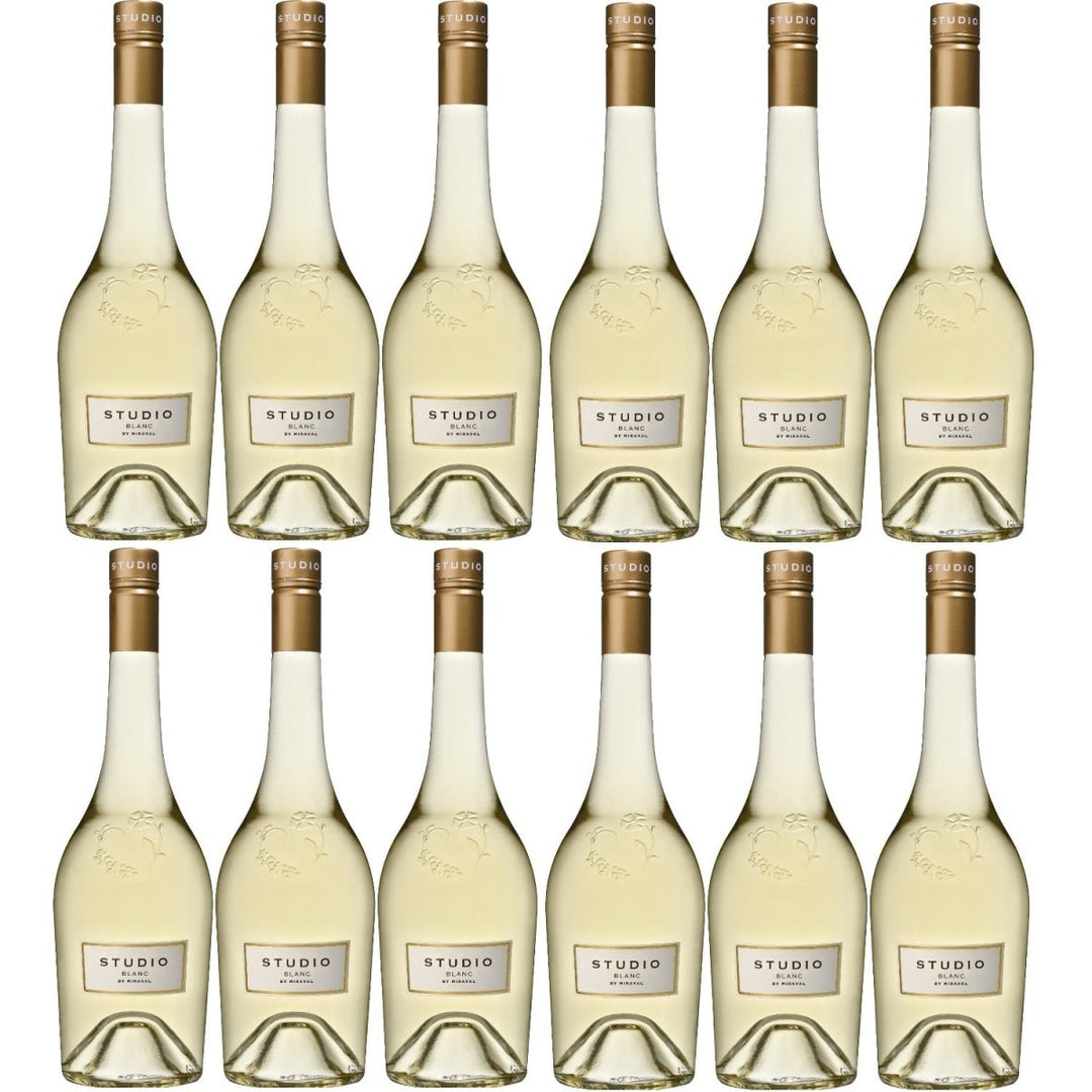 STUDIO by Miraval Blanc Méditerranée IGP Weisswein trocken Frankreich (12 x 0,75l) - Versanel - Wein