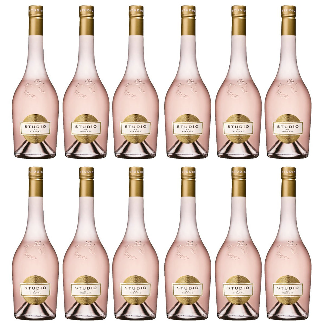 STUDIO by Miraval Rosé Méditerranée IGP Magnum Roséwein Trocken Frankreich (12 x 1,5l) - Versanel - Wein