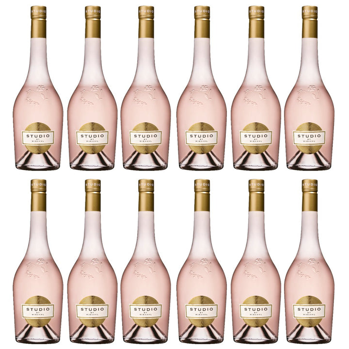 STUDIO by Miraval Rosé Méditerranée IGP Magnum Roséwein Trocken Frankreich (12 x 1,5l) - Versanel - Wein