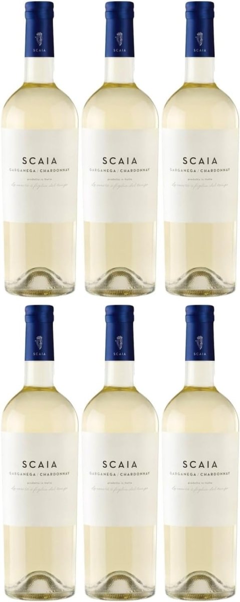 Tenuta Sant'Antonio Scaia Bianca Garganega Chardonnay Weißwein weiß trocken Venetien Italien (6 x 0,75l) - Versanel - 