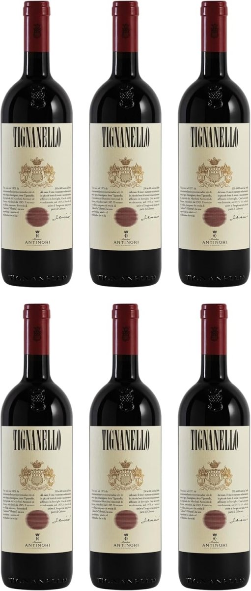 Tenuta Tignanello JG 2022 Toscana IGT trocken Rotwein Italien (6 x 0.75 l) - Versanel - 