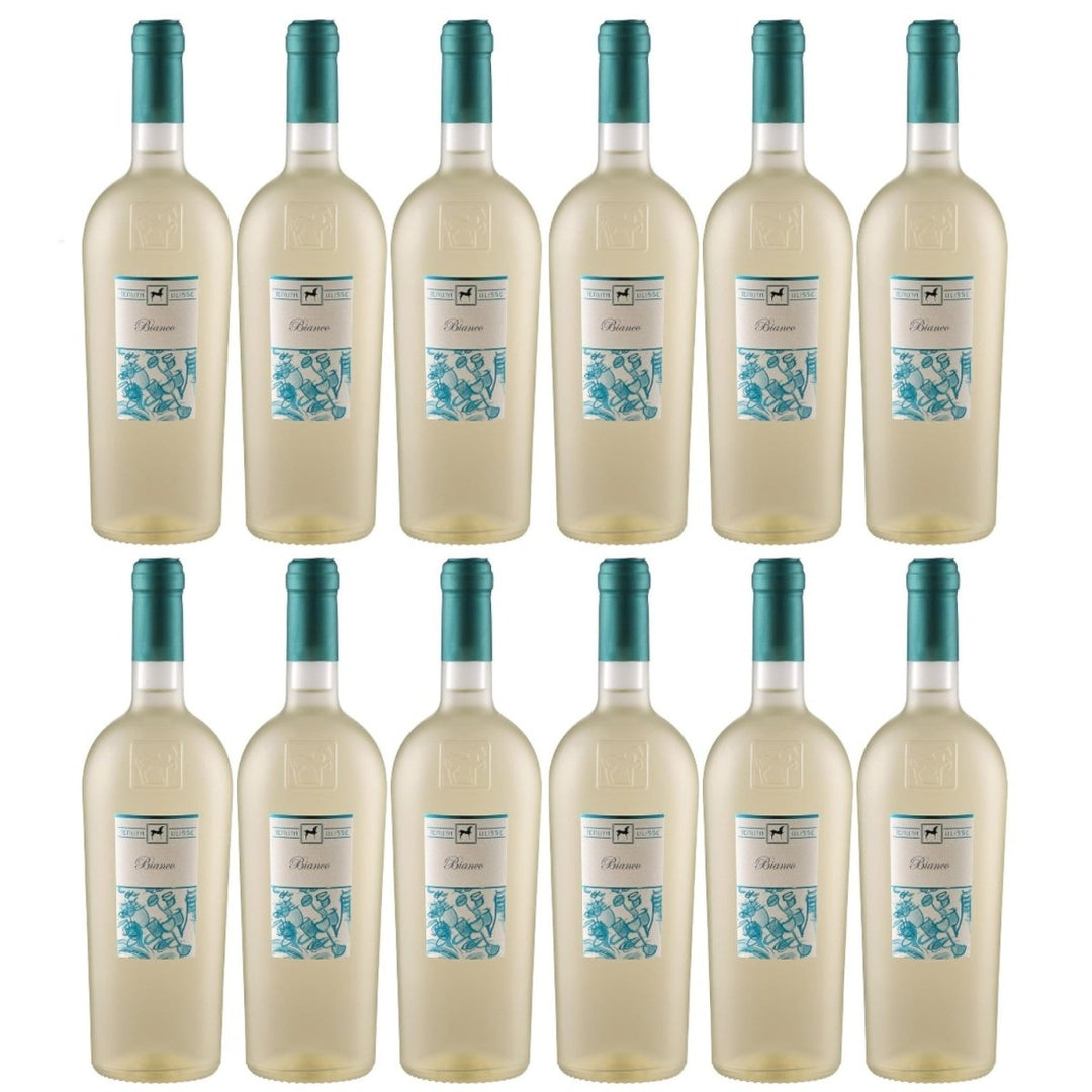 Tenuta Ulisse Premium Ulisse Bianco Weisswein Weiss halbtrocken Italien (12 x 0.75 l) - Versanel - 