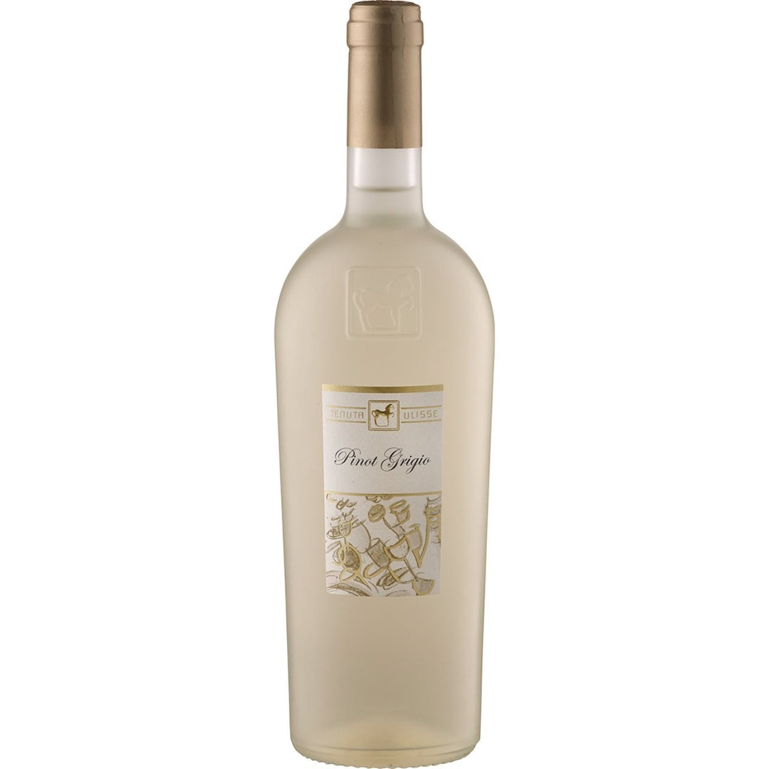 Tenuta Ulisse Premium Ulisse Pinot Grigio Terre d'Abruzzo IGP Weisswein Weiss halbtrocken Italien (1 x 0.75 l) - Versanel - 