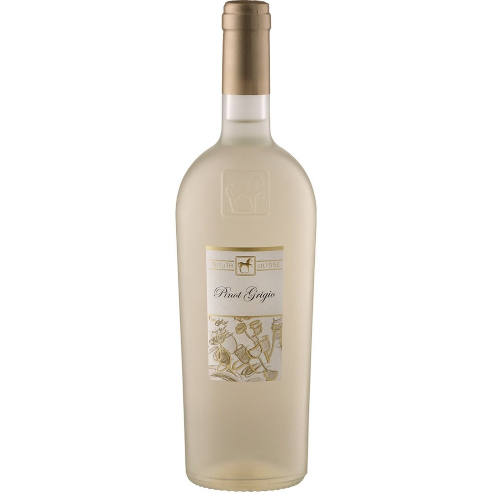 Tenuta Ulisse Premium Ulisse Pinot Grigio Terre d'Abruzzo IGP Weisswein Weiss halbtrocken Italien (6 x 0.75 l) - Versanel - 