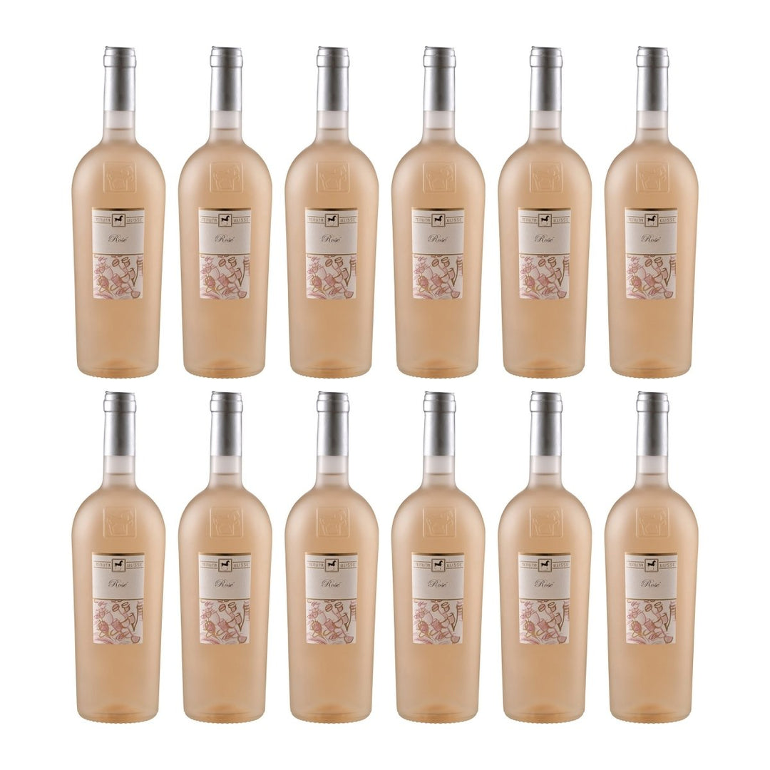 Tenuta Ulisse Premium Ulisse Rosè Roséwein halbtrocken Italien (12 x 0.75 l) - Versanel - 