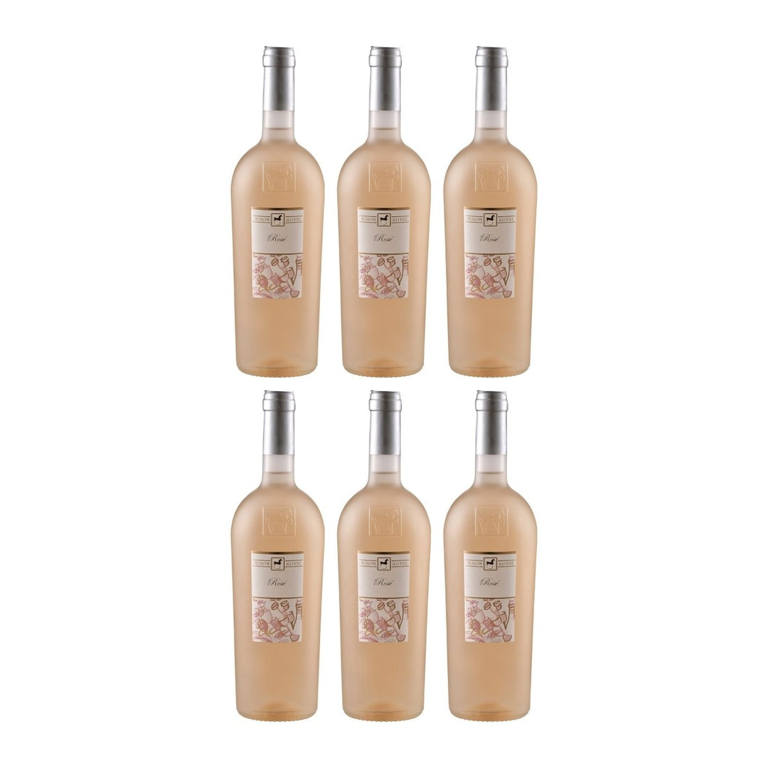 Tenuta Ulisse Premium Ulisse Rosè Roséwein halbtrocken Italien (6 x 0.75 l) - Versanel - 