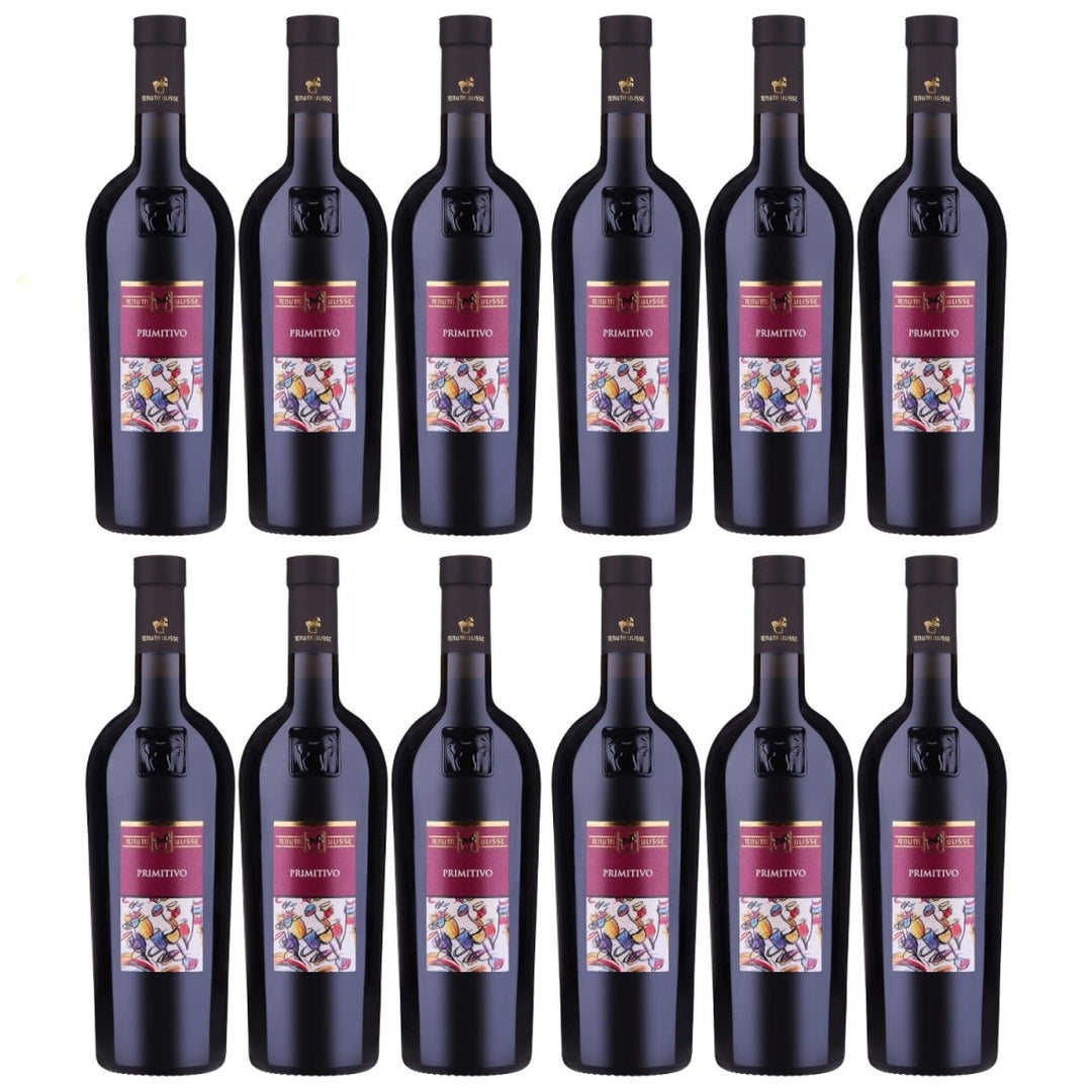 TENUTA ULISSE Primitivo Terre di Chieti IGP Rotwein Rot trocken Italien (12 x 0.75 l) - Versanel - 