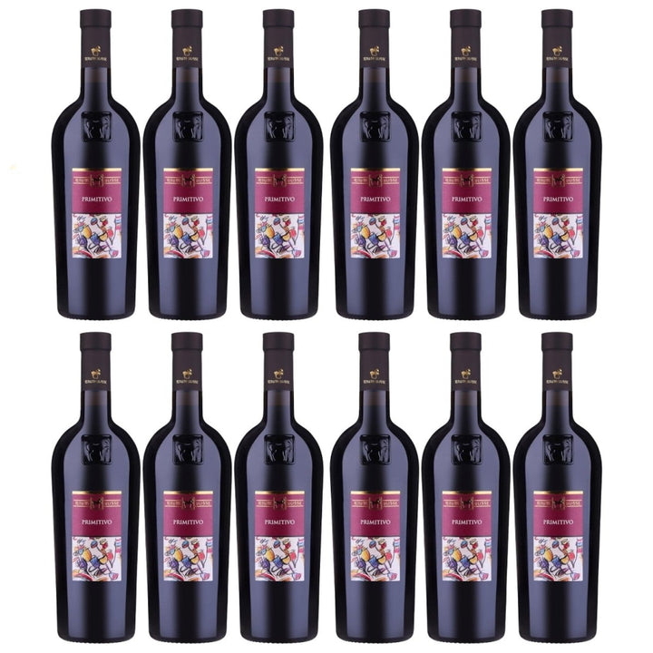 TENUTA ULISSE Primitivo Terre di Chieti IGP Rotwein Rot trocken Italien (12 x 0.75 l) - Versanel - 