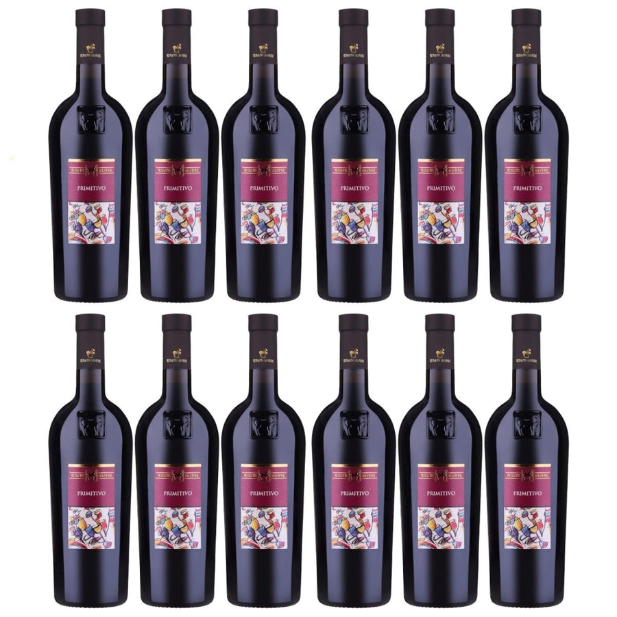TENUTA ULISSE Primitivo Terre di Chieti IGP Rotwein Rot trocken Italien (12 x 0.75 l) - Versanel - 