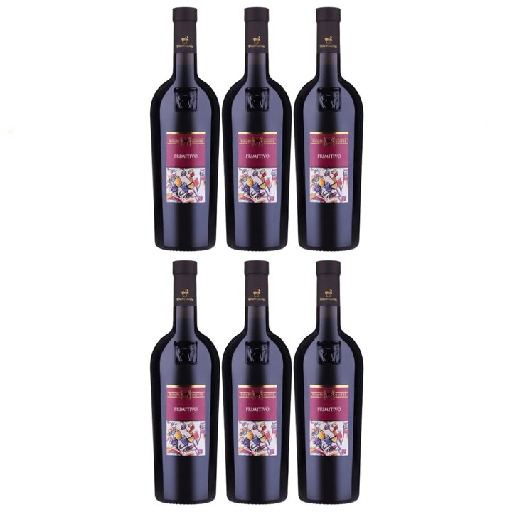 TENUTA ULISSE Primitivo Terre di Chieti IGP Rotwein Rot trocken Italien (6 x 0.75 l) - Versanel - 