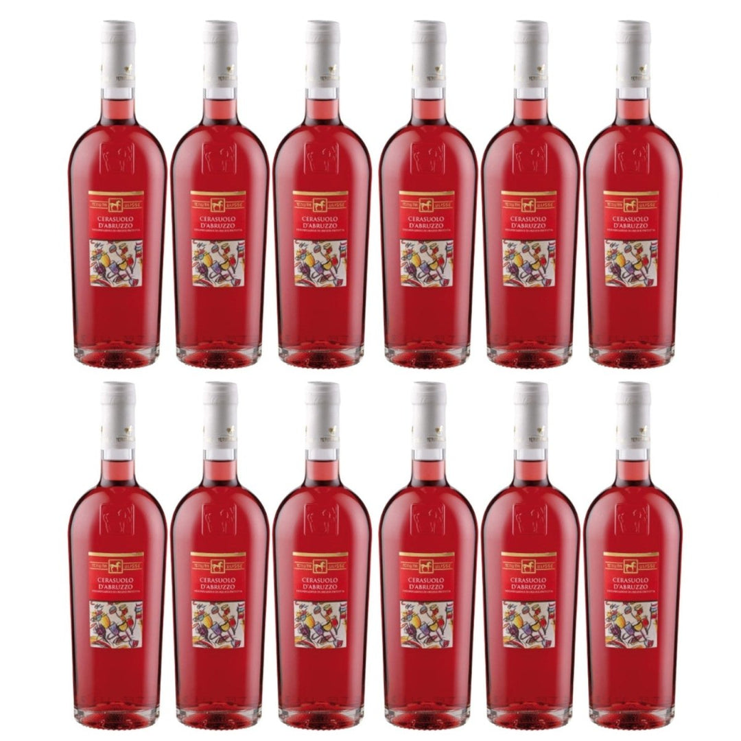 Tenuta Ulisse ULISSE Cerasuolo d'Abruzzo DOP Roséwein Rosé halbtrocken Italien (12 x 0.75 l) - Versanel - 