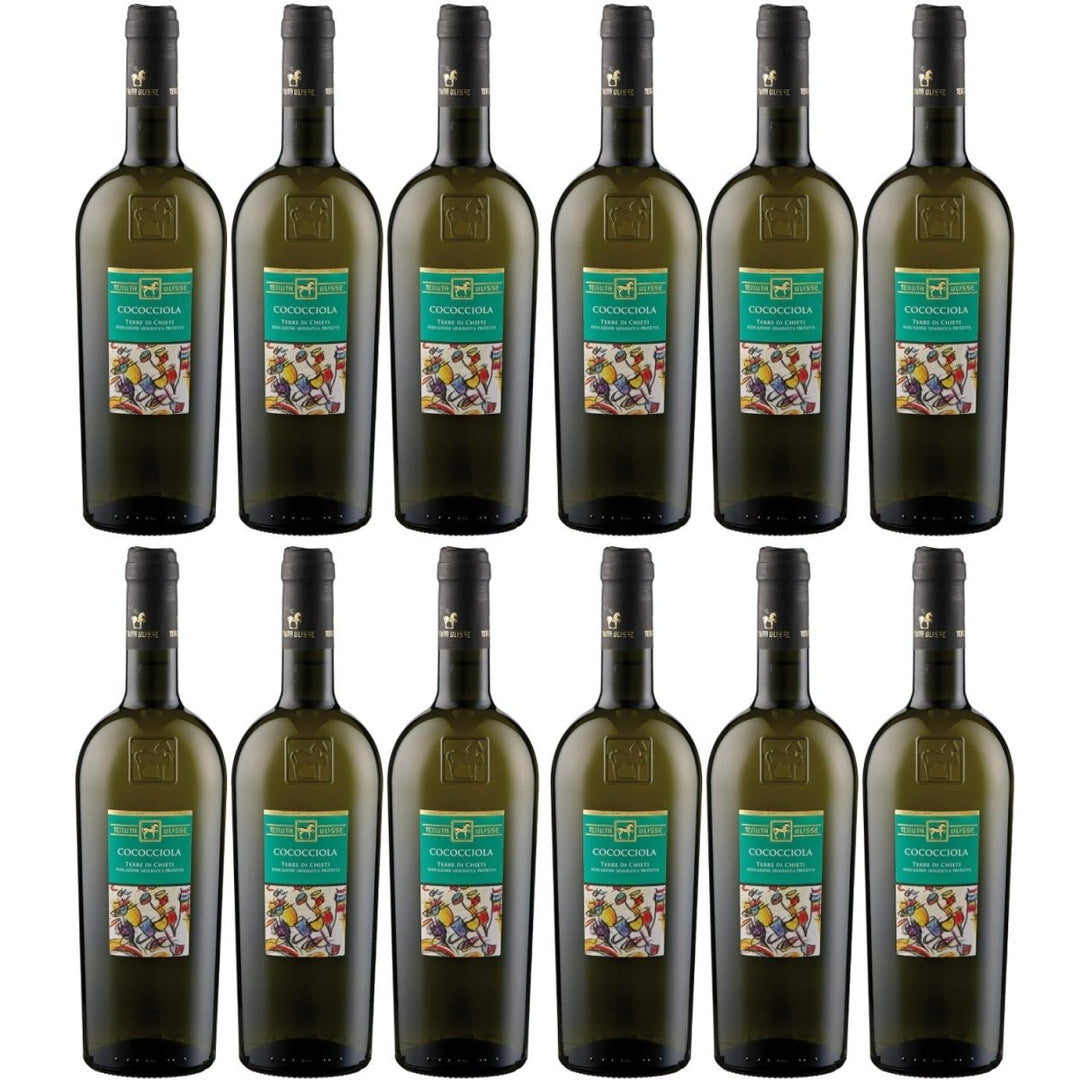 Tenuta Ulisse ULISSE Cococciola Terre di Chieti IGP Weisswein Weiss halbtrocken Italien (12 x 0.75 l) - Versanel - 
