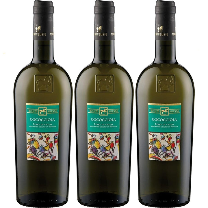 Tenuta Ulisse ULISSE Cococciola Terre di Chieti IGP Weisswein Weiss halbtrocken Italien (3 x 0.75 l) - Versanel - 