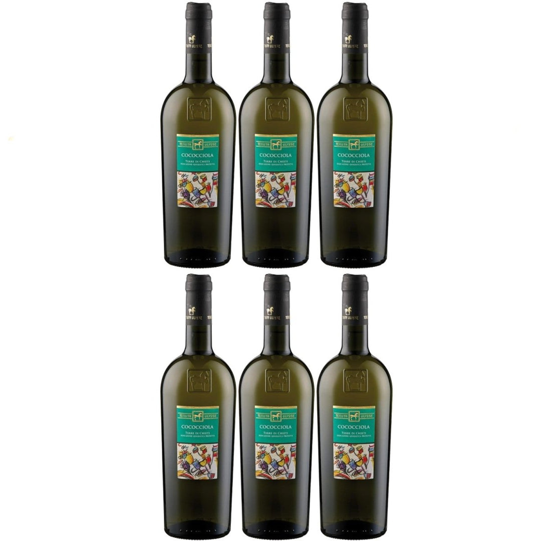 Tenuta Ulisse ULISSE Cococciola Terre di Chieti IGP Weisswein Weiss halbtrocken Italien (6 x 0.75 l) - Versanel - 
