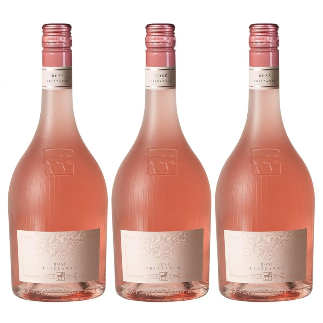 Tenuta Ulisse ULISSE Frizzante Rosé Schaumwein trocken Italien (3 x 0.75 l) - Versanel - 