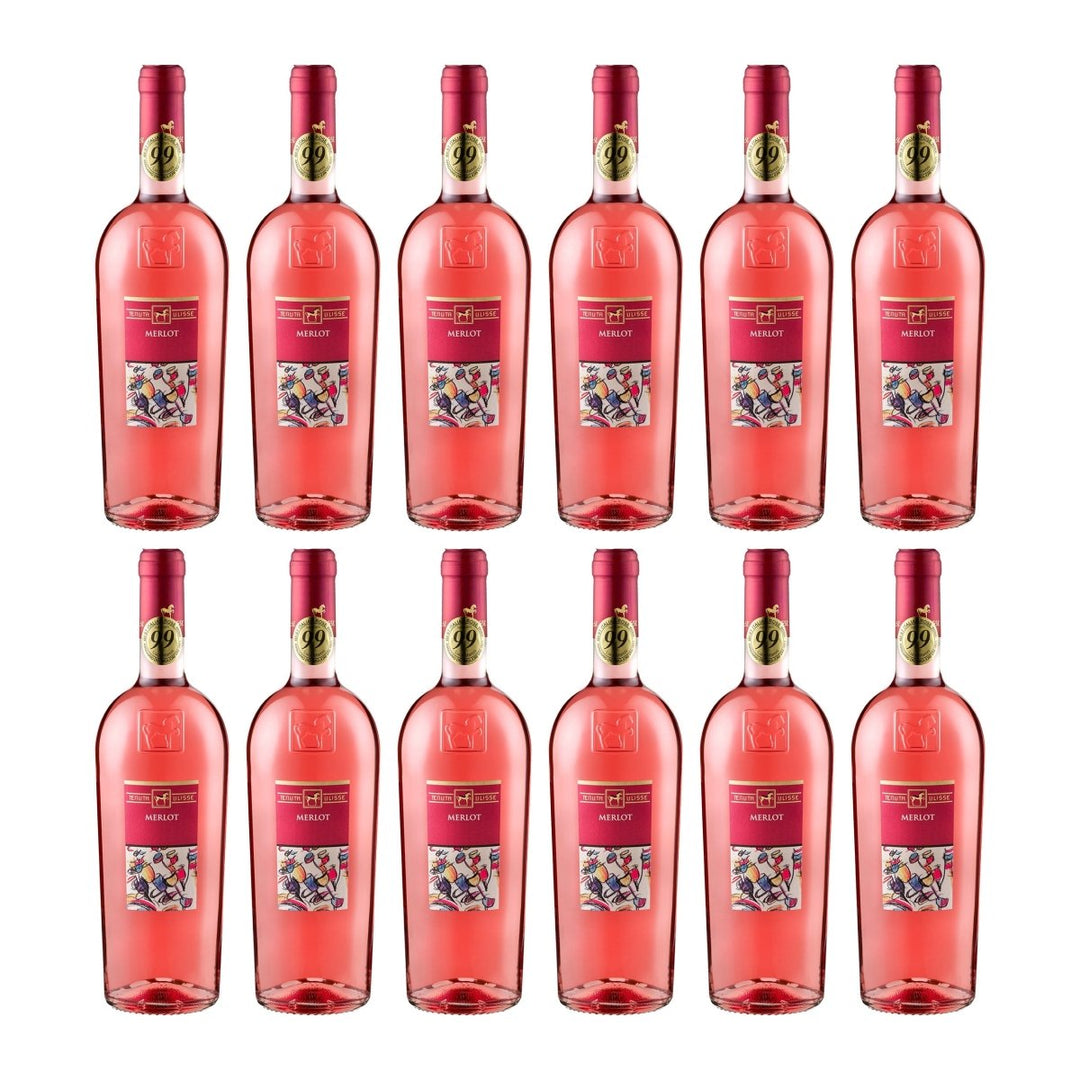 Tenuta Ulisse ULISSE Merlot Rosato Roséwein Rosé trocken Italien (12 x 0.75 l) - Versanel - 