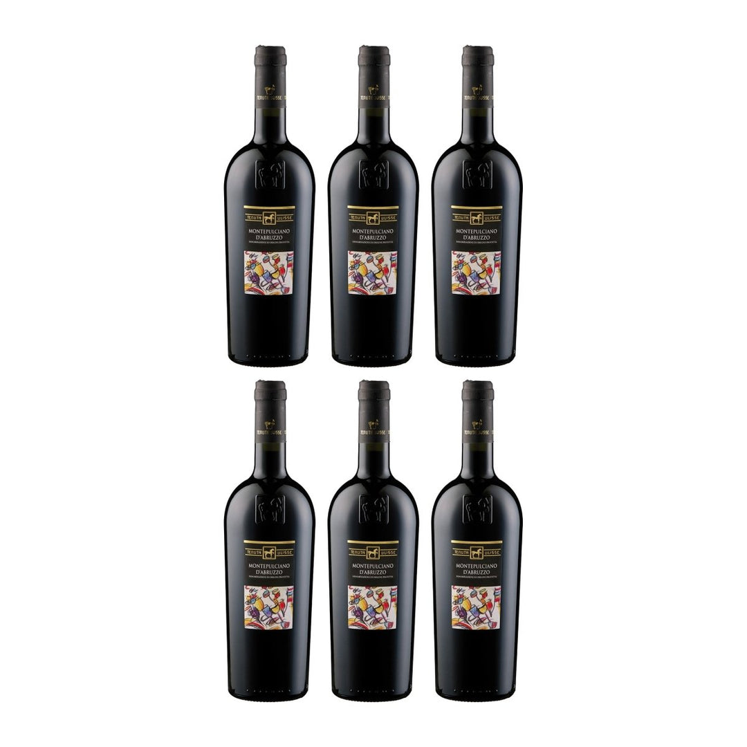 Tenuta Ulisse ULISSE Montepulciano d'Abruzzo DOP Rotwein Rot trocken Italien (6 x 0.75 l) - Versanel - 