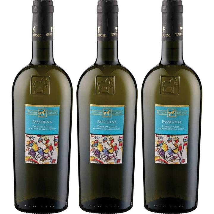 Tenuta Ulisse ULISSE Passerina Terre d'Abruzzo IGP Weisswein Weiss trocken Italien (3 x 0.75 l) - Versanel - 