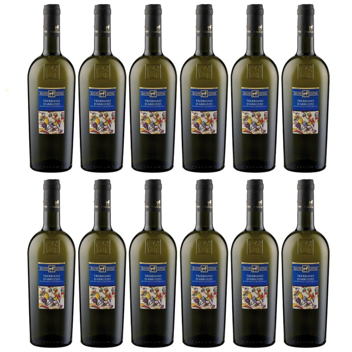 Tenuta Ulisse ULISSE Trebbiano d'Abruzzo DOP Weisswein Weiss halbtrocken Italien (12 x 0.75 l) - Versanel - 