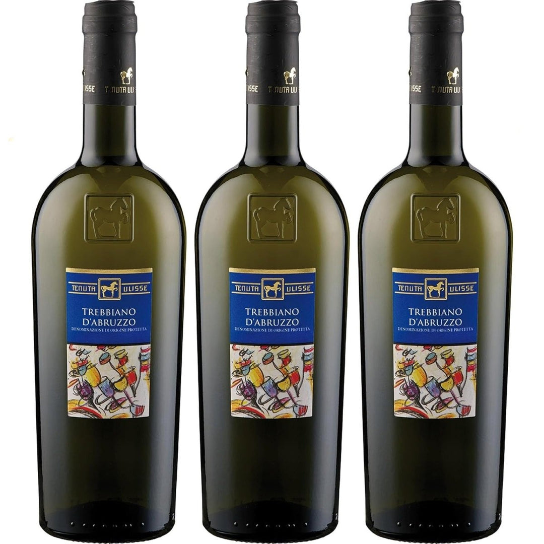 Tenuta Ulisse ULISSE Trebbiano d'Abruzzo DOP Weisswein Weiss halbtrocken Italien (3 x 0.75 l) - Versanel - 