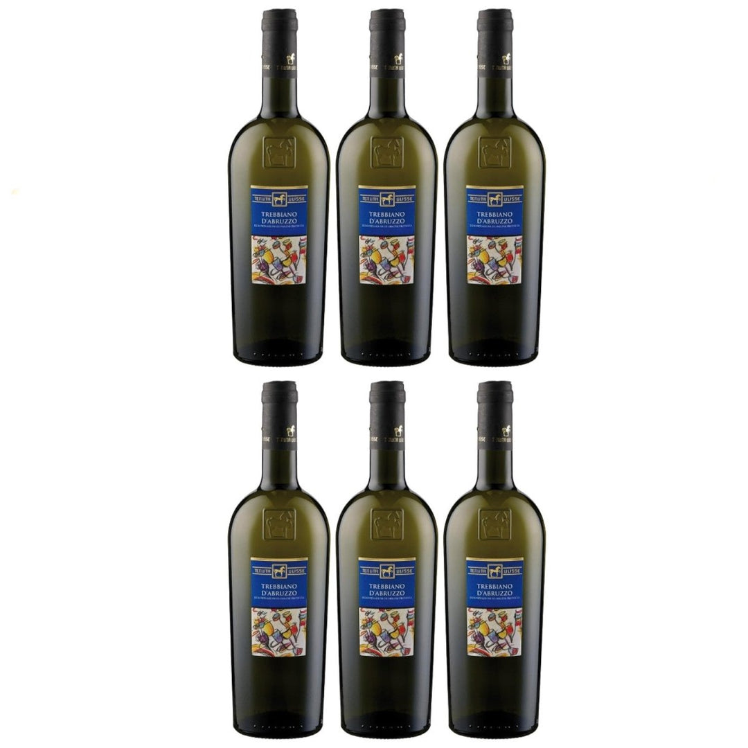 Tenuta Ulisse ULISSE Trebbiano d'Abruzzo DOP Weisswein Weiss halbtrocken Italien (6 x 0.75 l) - Versanel - 