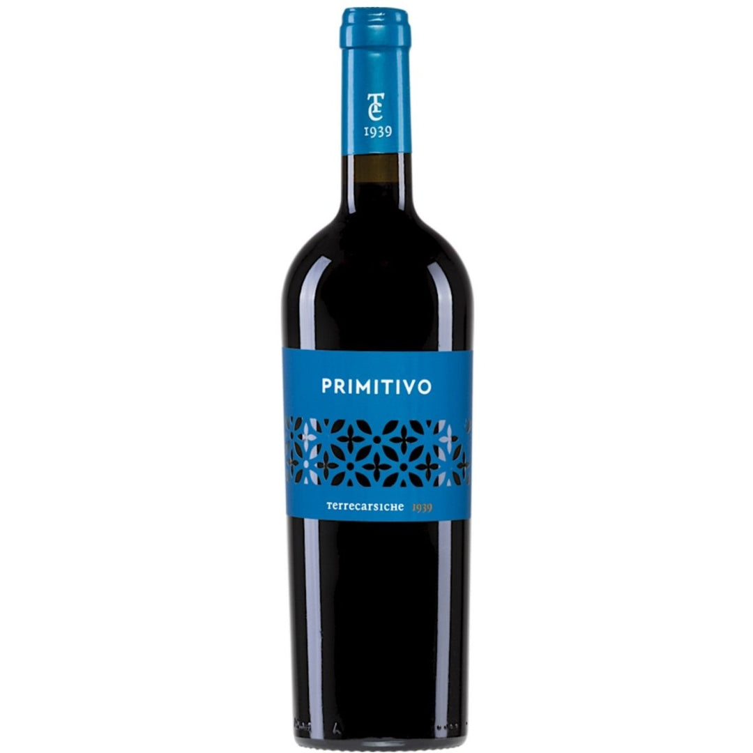 Terrecarsiche1939 Primitivo Terrecarsiche Halbtrocken Rotwein Italien (1 x 0,75 l) - Versanel - 