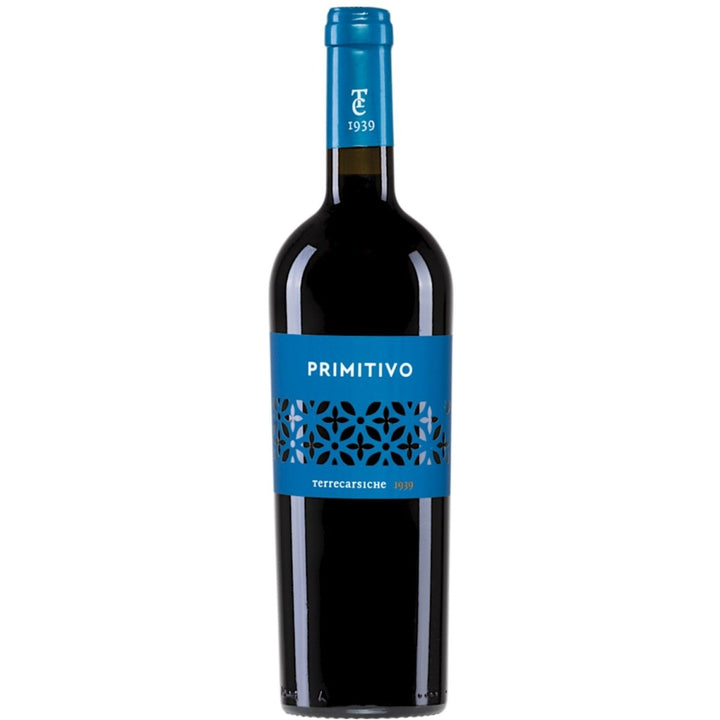 Terrecarsiche1939 Primitivo Terrecarsiche Halbtrocken Rotwein Italien (12 x 0,75 l) - Versanel - 