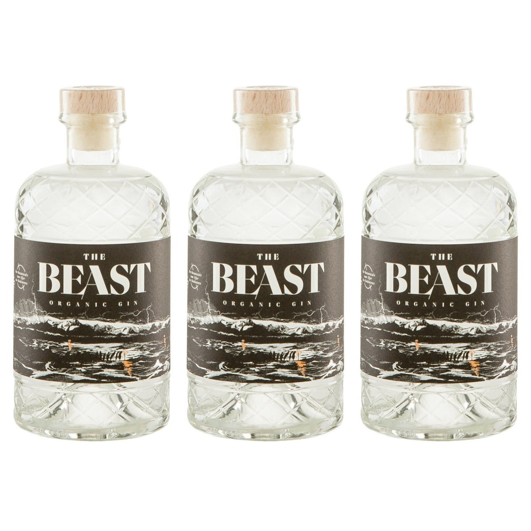 The Beast Organic Gin Trocken Deutschland BIO (3 x 0.5l) - Versanel - 