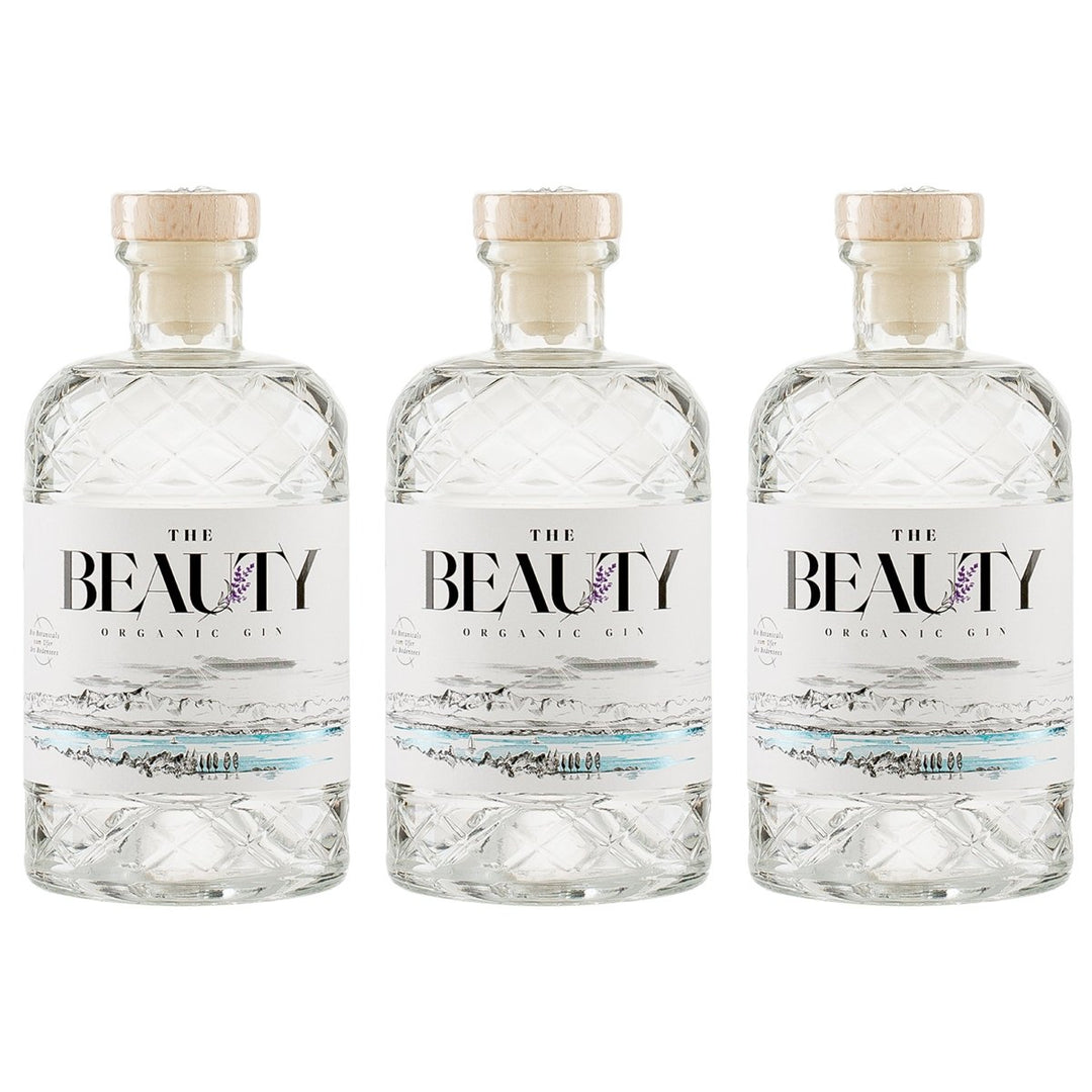 The Beauty Organic Gin Trocken Deutschland BIO (3 x 0.5l) - Versanel - 