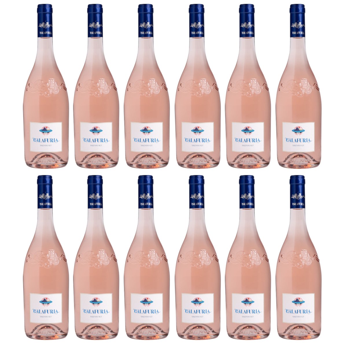 Tormaresca Antinori Calafuria Negroamaro Salento IGT Roséwein Wein Trocken Italien (12 x 0.75l) - Versanel - 