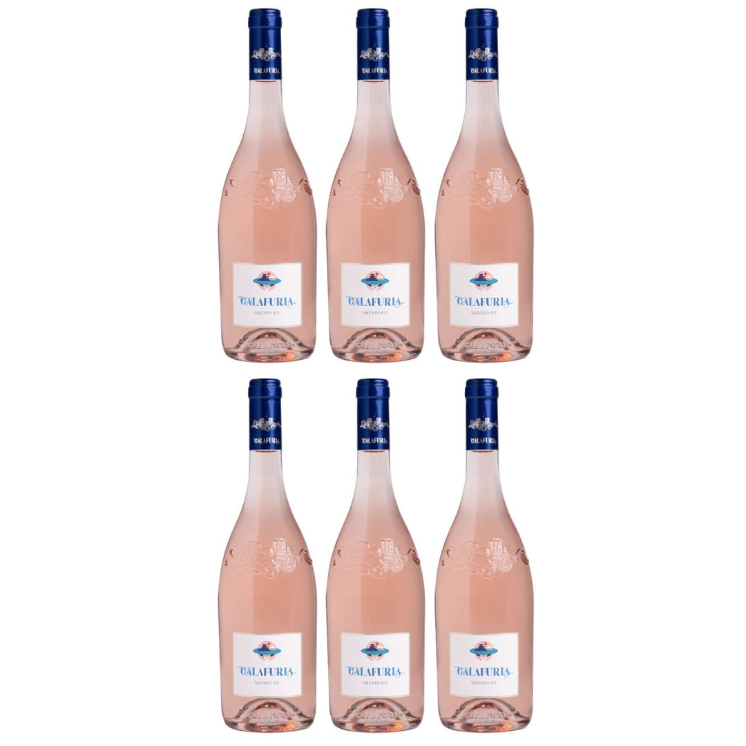 Tormaresca Antinori Calafuria Negroamaro Salento IGT Roséwein Wein Trocken Italien (6 x 0.75l) - Versanel - 