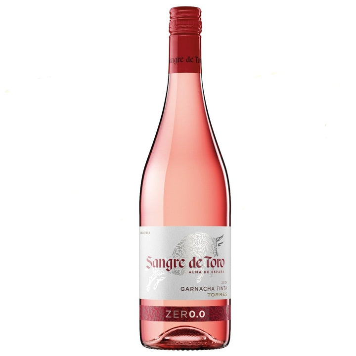Torres Icons Sangre de Toro 0.0 Rosado Roséwein alkoholfrei Wein trocken vegan Spanien (6 x 0,75l) - Versanel - 