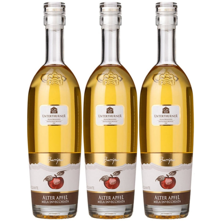 Unterthurner Alte Apfel Brand Südtirol Italien (3 x 0,5l) - Versanel - Spirituose