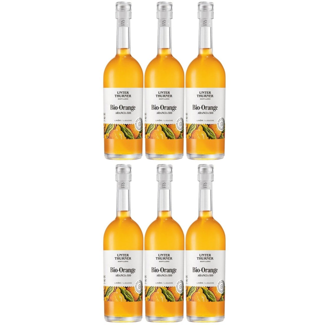 Unterthurner Bio - Orangenlikör Likör Südtirol Italien (6 x 0,5l) - Versanel - Spirituose