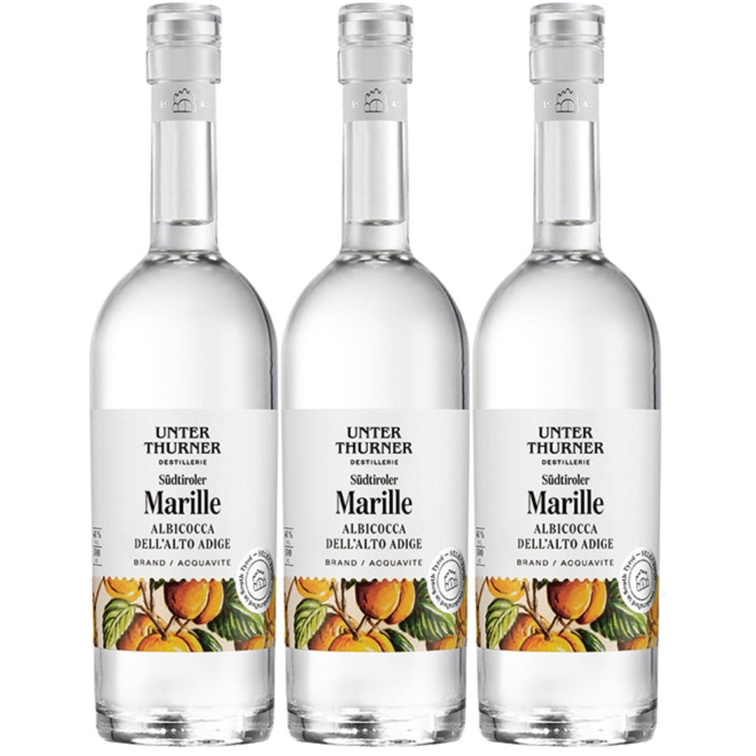 Unterthurner Marille Brand Südtirol Italien (3 x 0,5l) - Versanel - Spirituose