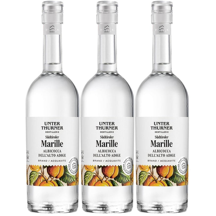 Unterthurner Marille Brand Südtirol Italien (3 x 0,5l) - Versanel - Spirituose
